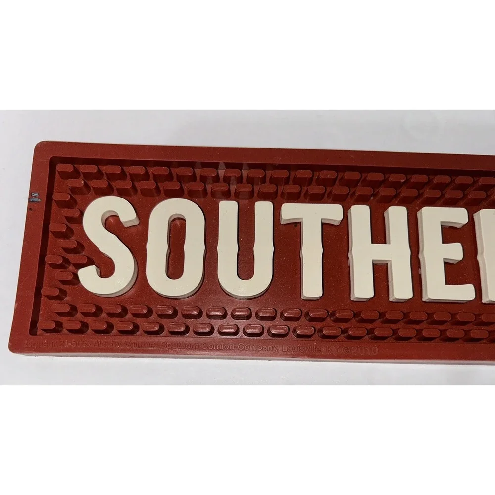 Southern Comfort Rubber Bar Spill Mat Beer Tap Drain Coaster Mancave 21